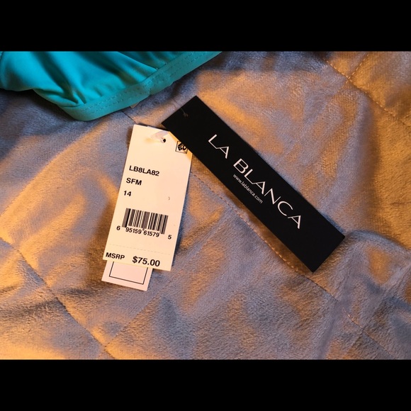 LA BLANCA SWIM TOP - SIZE 14 - Picture 4 of 4